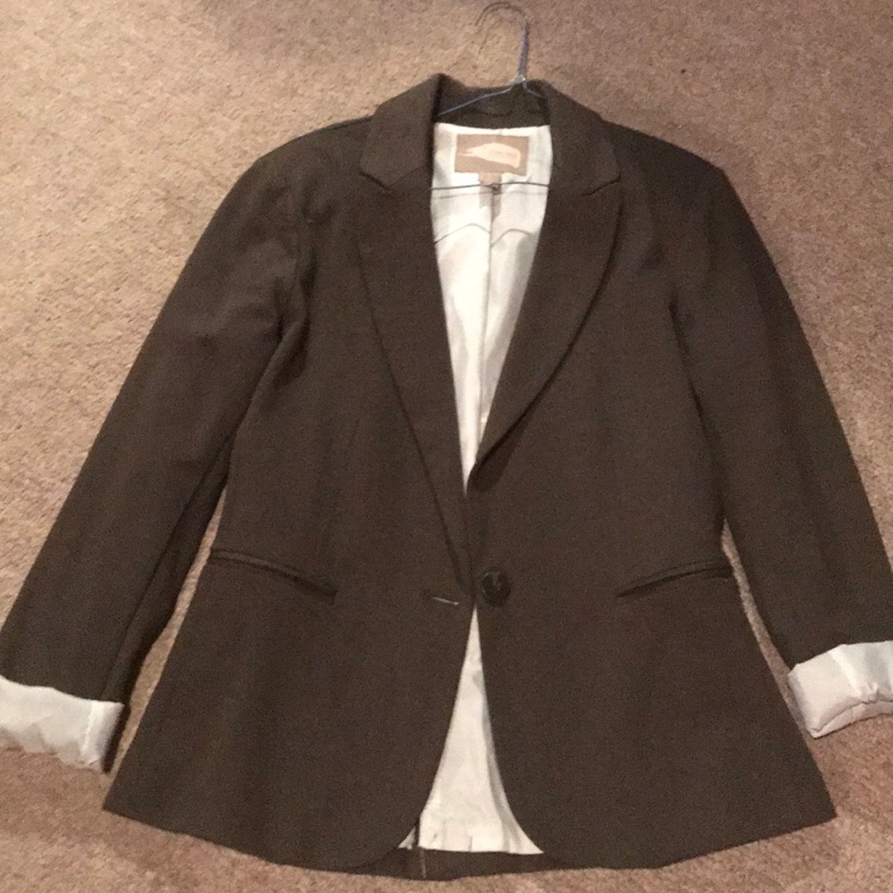 Olive green blazer